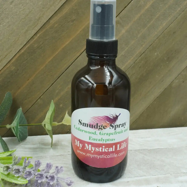Cedarwood Grapefruit and Eucalyptus Smudge Spray 8oz. - Oils & Diffusers