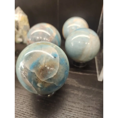 🌌🔵 Celestial Serenity: Trolleite Spheres – Awaken Your Higher Self! 🔵🌌 - Spheres