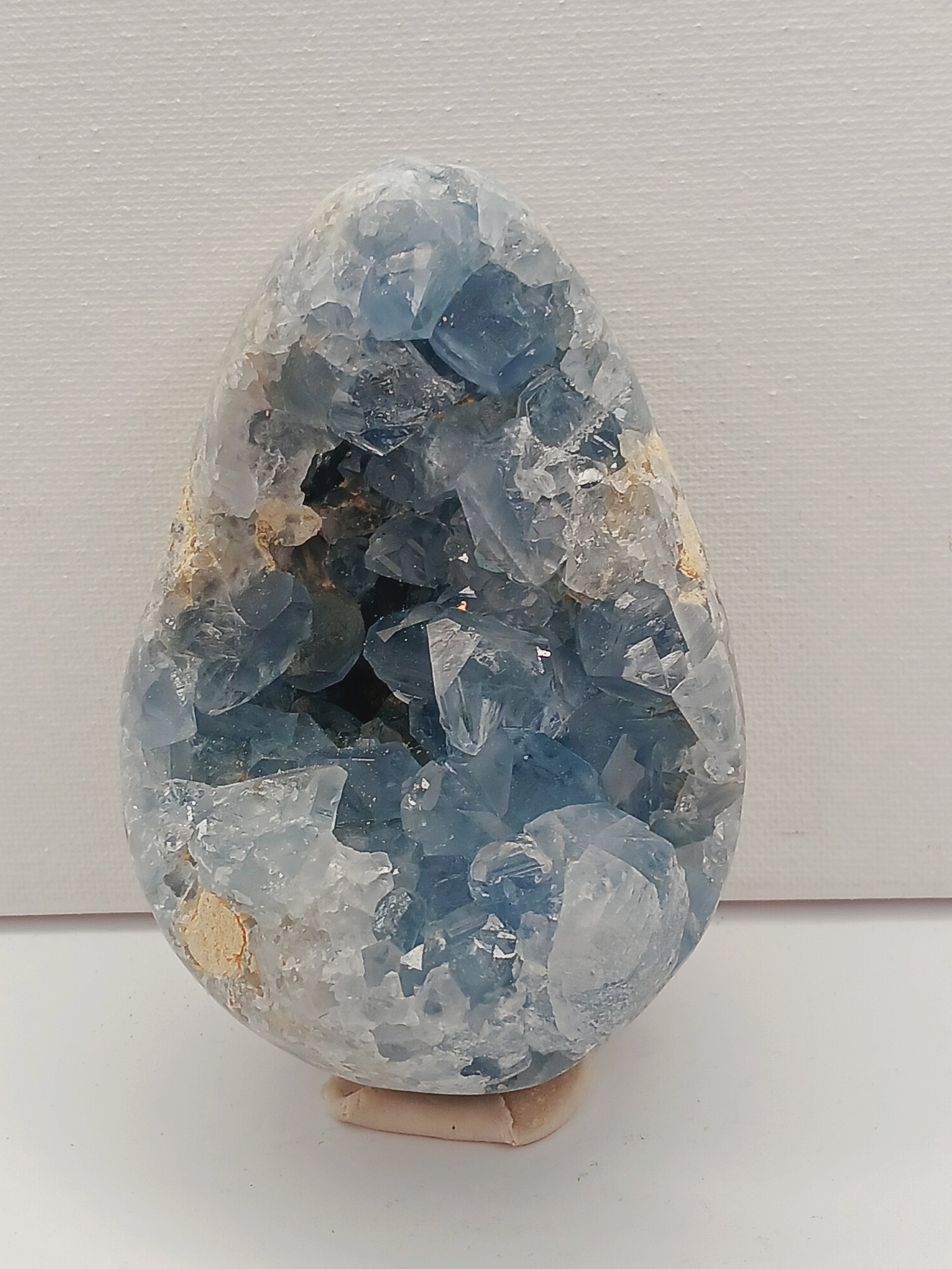 💎✨ Celestite Gemmy Specimen – Serenity Angelic Connection and Clarity ☁️ - 08 - 4.5’’ - Specimens