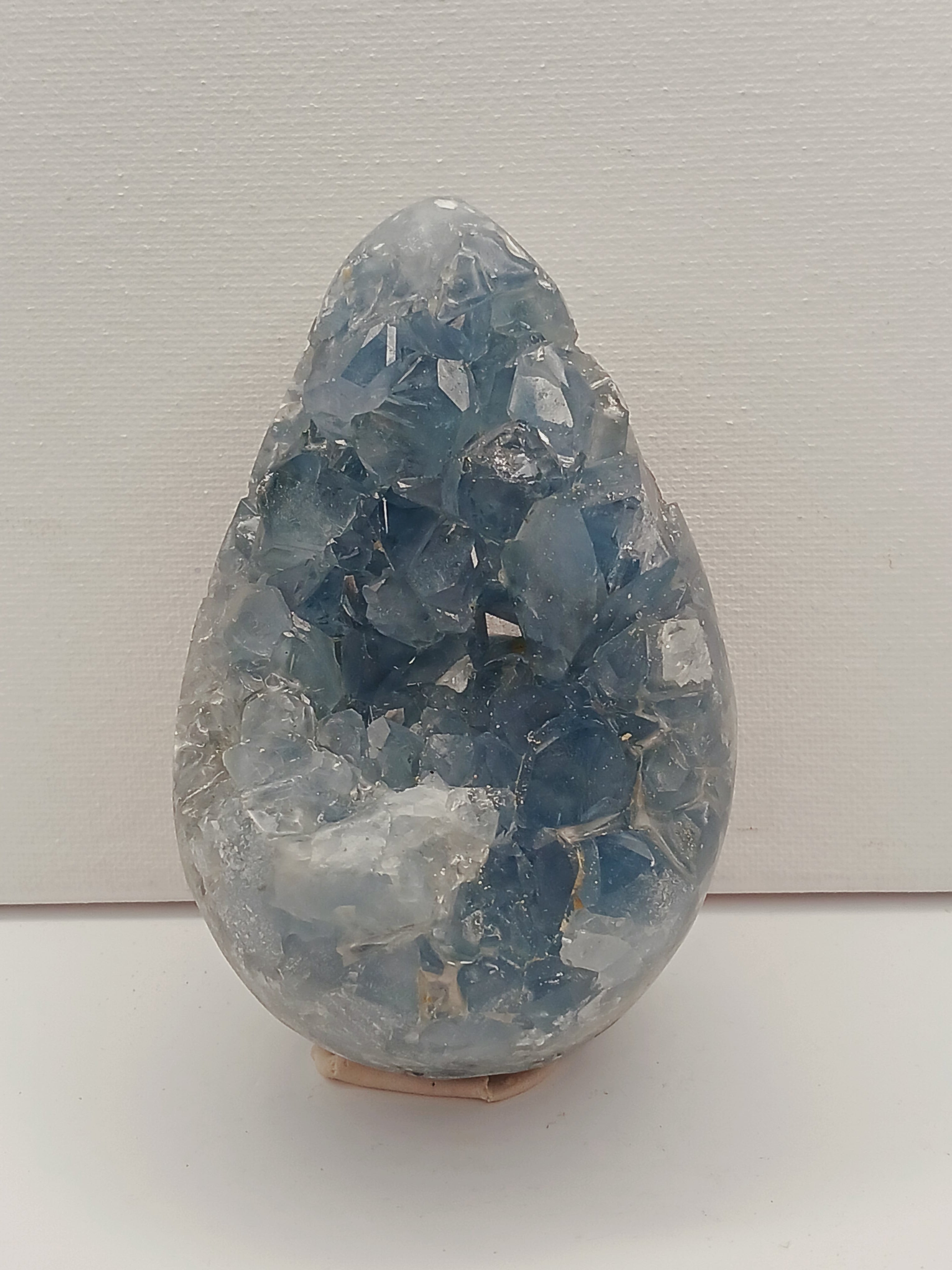 💎✨ Celestite Gemmy Specimen – Serenity Angelic Connection and Clarity ☁️ - 09 - 4.25’’ - Specimens