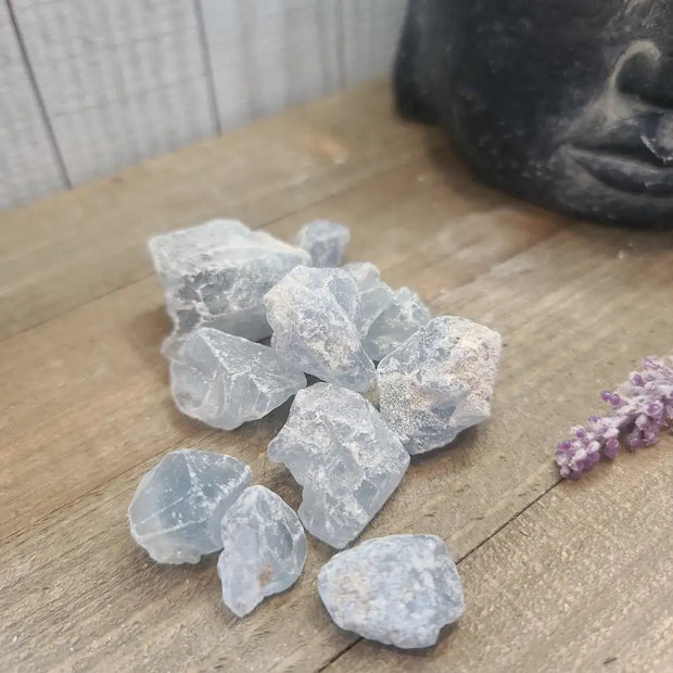 Celestite Gravel - Tumbles