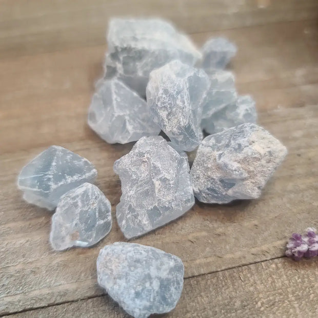 Celestite Gravel - Tumbles