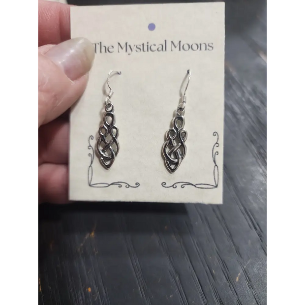 ☘️ Celtic Knot Earrings - Sterling Silver (1.5’’) ✨ - Jewelry