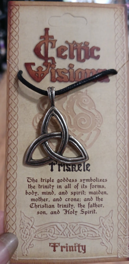 🍀✨ Celtic Visions Necklace and Pendant – Timeless Symbolism Ancestral Magic and Everyday Connection! 🌀 - Triskele