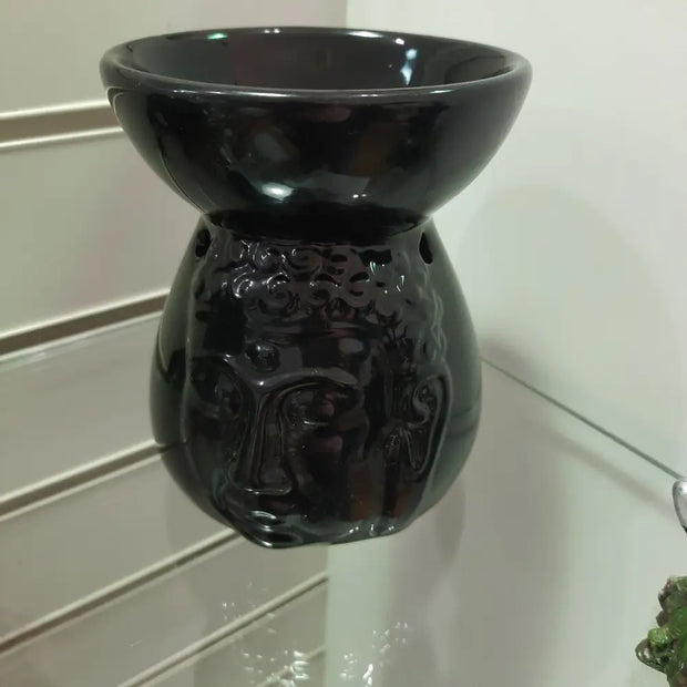 Ceramic Oil burner buddha - Oils & Diffusers