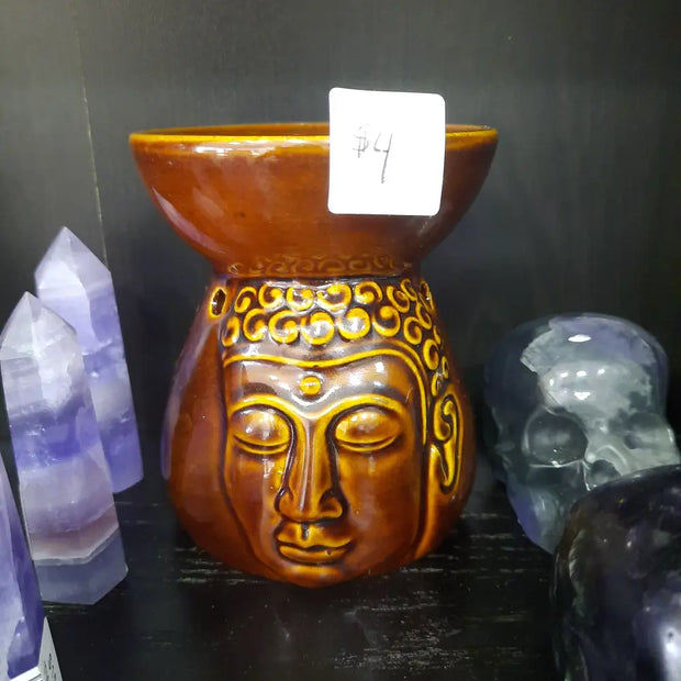 Ceramic Oil burner buddha - Oils & Diffusers