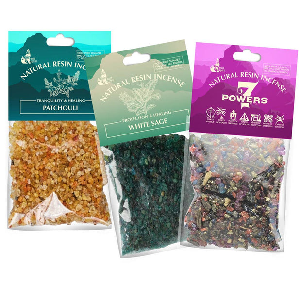 Money Drawing Natural Resin Incense (For Charcoal Burning)