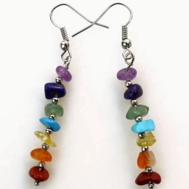 Chakra Energy Earrings – Balance Healing and Vibrant Spirit - Jewelry
