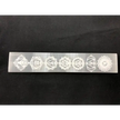 CHAKRA Selenite Charging Plate - Carvings