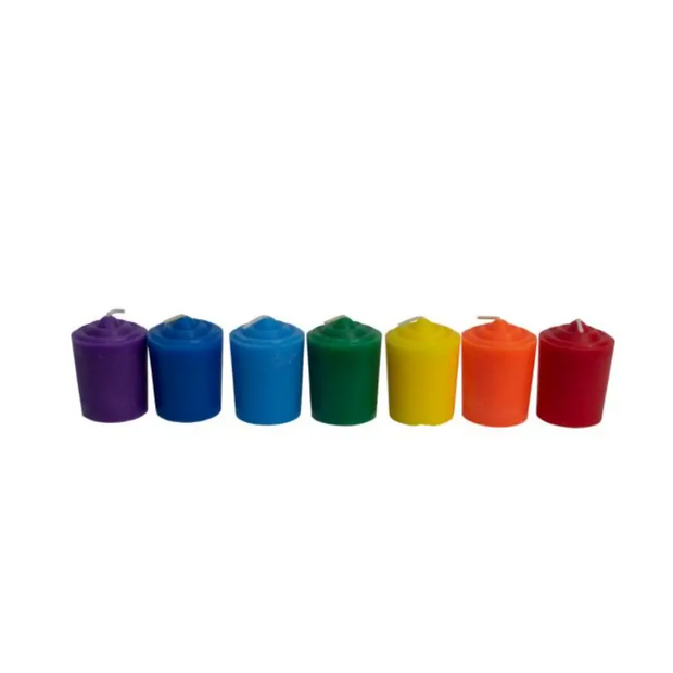 Chakra Votive Meditation Candles (Set of 7) - Candles & Accessories