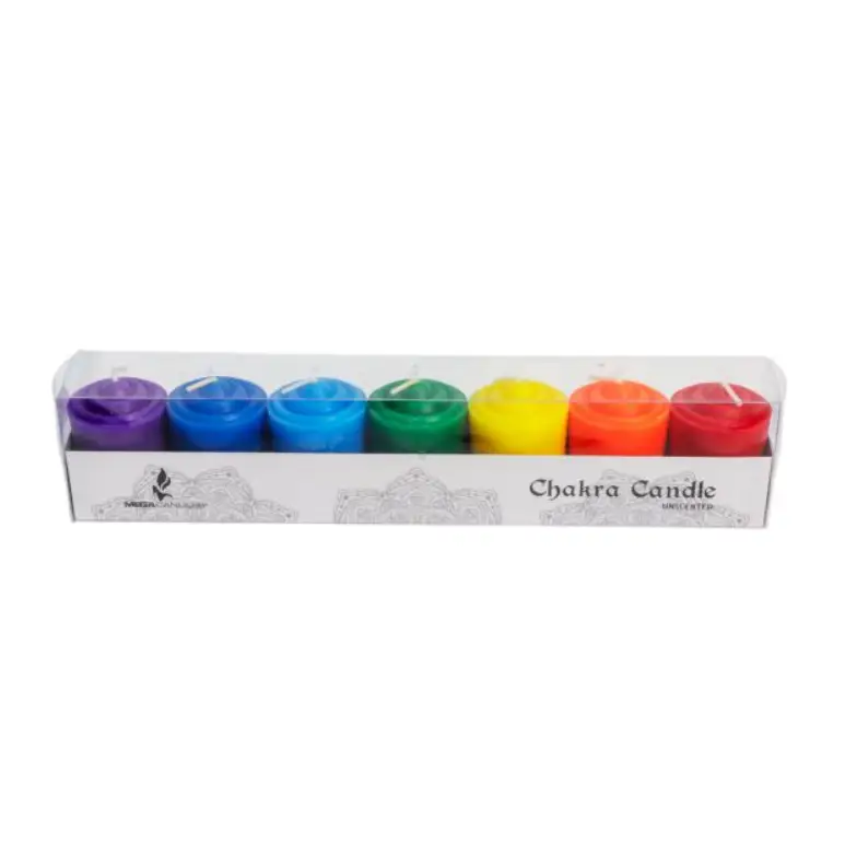 Chakra Votive Meditation Candles (Set of 7) - Candles & Accessories