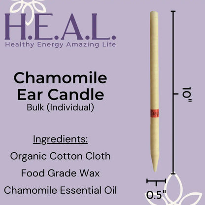 🌼✨ Chamomile Harmony’s Ear Candles – Gentle Relaxation & Soothing Self-Care (2-Pack) 🕯️ - Candles & Accessories