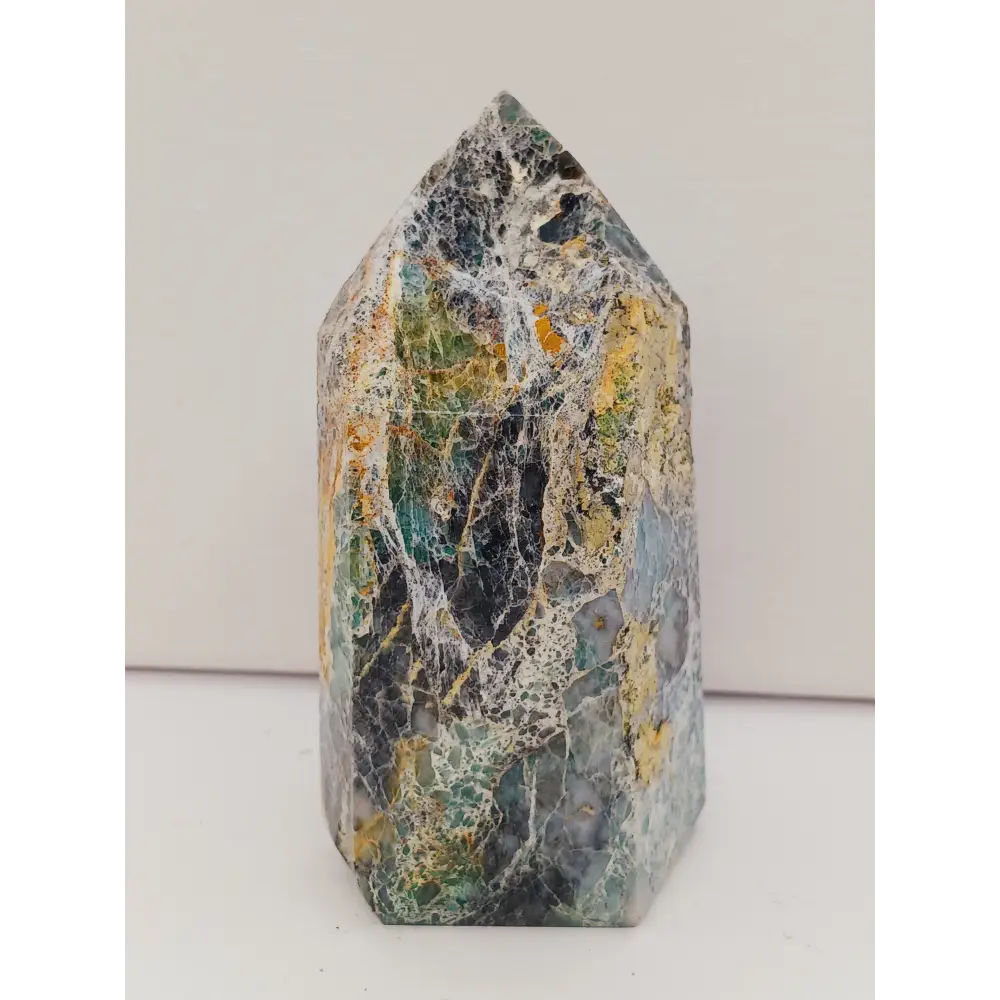 💙✨ Chrysocolla Chalcopyrite & Fuchsite Towers – Empowerment Abundance & Heart Healing! 🌿 - 4 - Towers