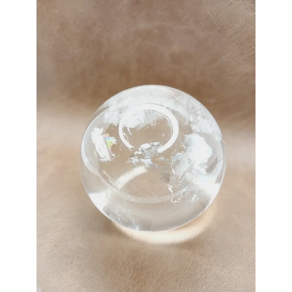 🔮✨ Clear Quartz Sphere – Clarity Amplification and Pure Energy 🌟 - Spheres