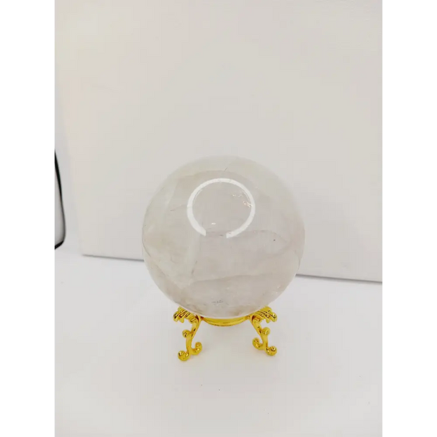🤍✨ Clear Quartz Sphere – Clarity Amplification and Universal Energy 🌐 - 2 - Spheres