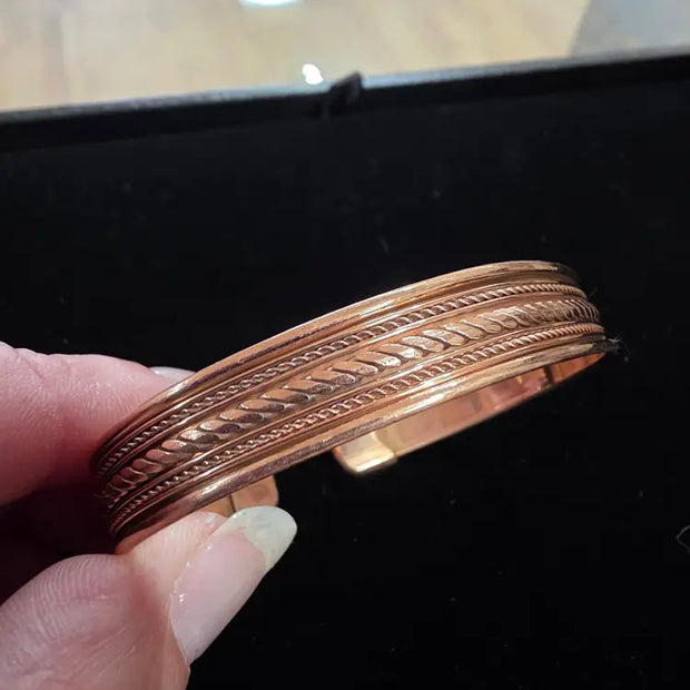 🧑✨ Copper Cuff Bracelet – Adjustable Roman Style for Timeless Wellness and Strength! 🏺 - 1 - Jewelry