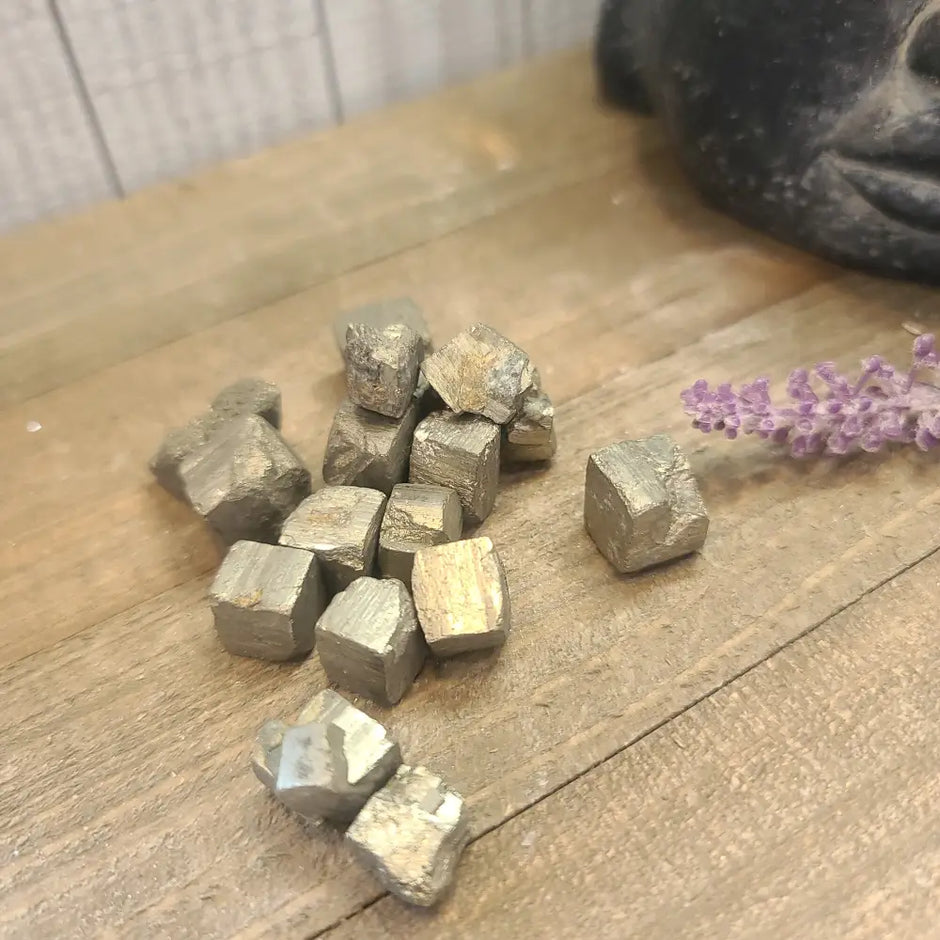🟫✨ Copper Pyrite Cube Small – Energy and Abundance ✨🟫 - Tumbles