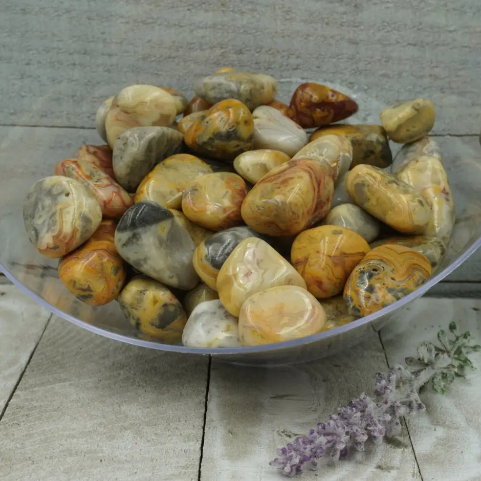 Crazy Lace Agate Tumble - Tumbles