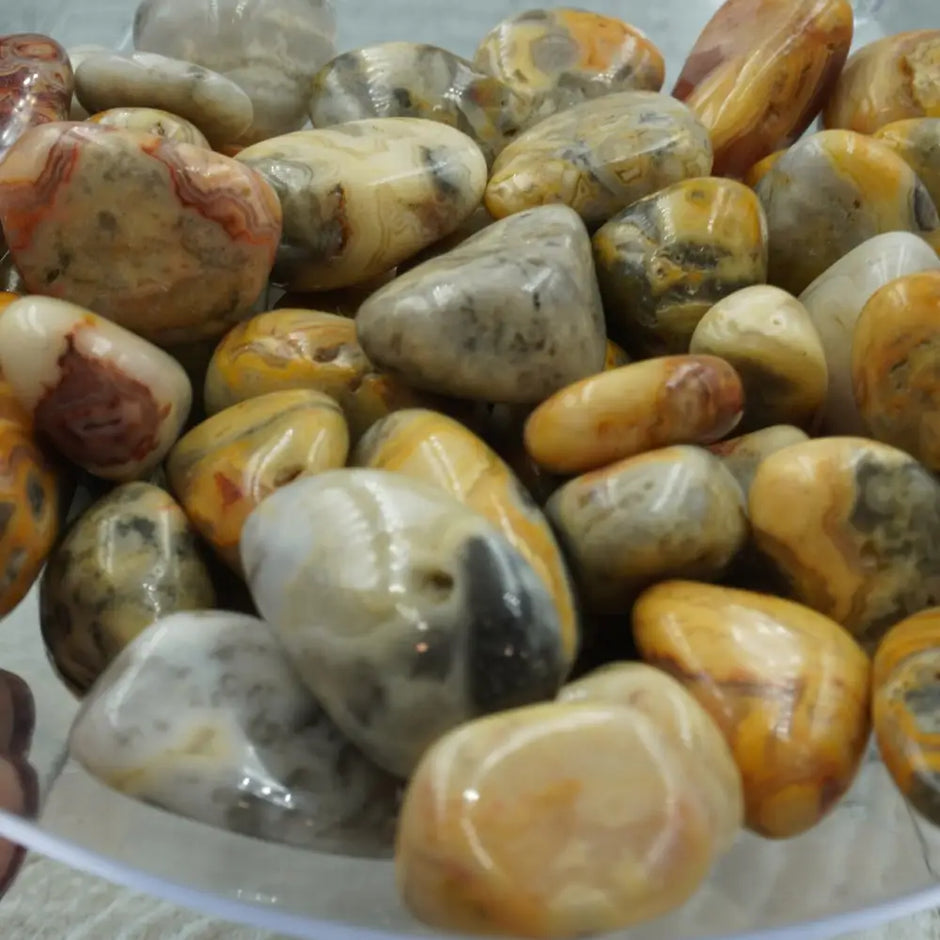 Crazy Lace Agate Tumble - Tumbles