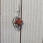 Crescent Moon Pendulum - Goldstone - Pendulums & Mats