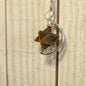 Crescent Moon Pendulum - Tigers Eye - Pendulums & Mats