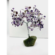 9’’ Crystal Gemstone Trees - 9’’ Amethyst (silver) - Home Decor