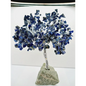 9’’ Crystal Gemstone Trees - 9’’ Lapis (silver) - Home Decor