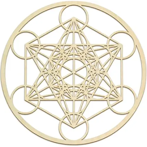 Crystal Grid - Merkaba Metatron’s Cube 6’’ - Grid Working