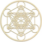 Crystal Grid - Merkaba Metatron’s Cube 6’’ - Grid Working