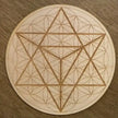 Crystal Grids 8’’ - Flower of Life Metatrons Cube - Grid Working