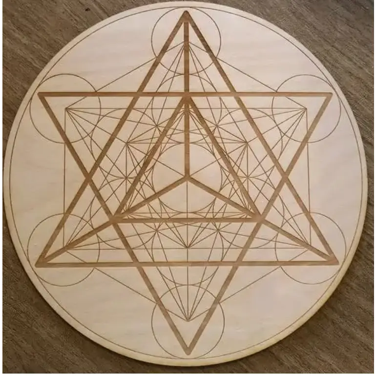 Crystal Grids 8’’ - Metatons Cube - Grid Working