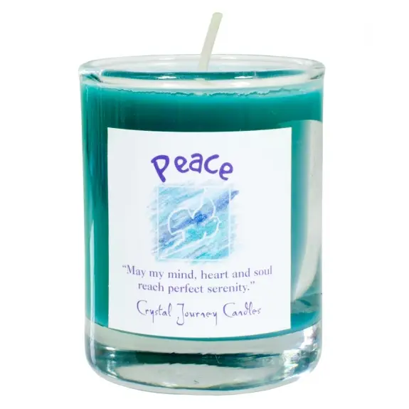 Harmonia Reiki Herbal Votive Candle - Peace - Candles & Accessories