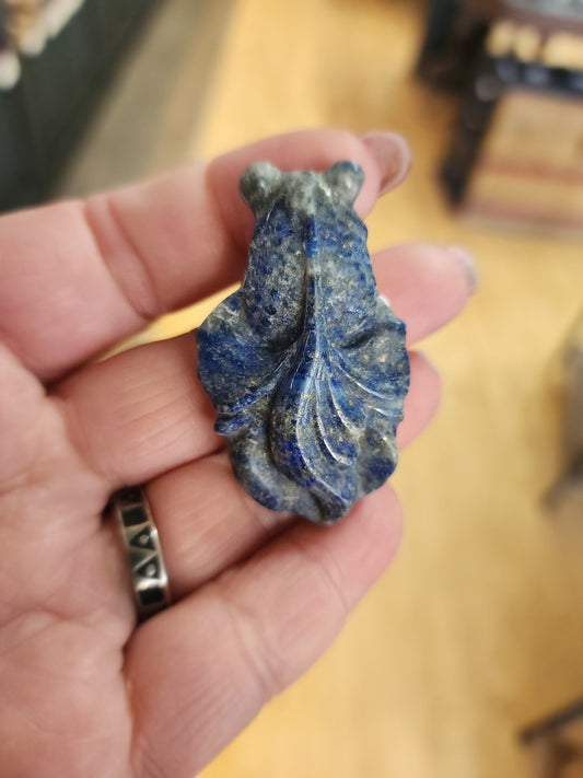 🐟✨ Crystal Koi Collection (2’’) – Abundance Transformation & Good Fortune! 💎 - Lapis - Carvings