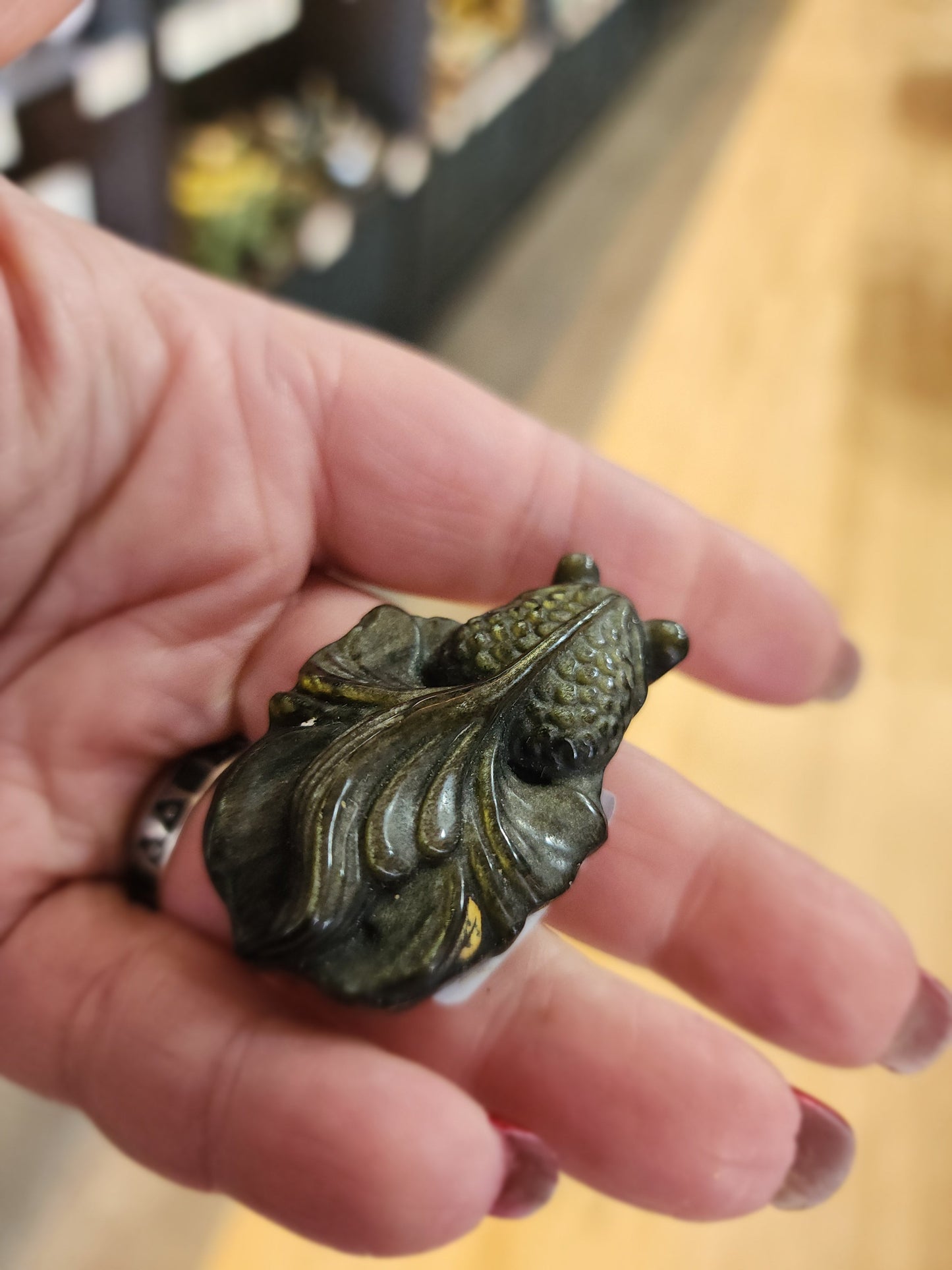 🐟✨ Crystal Koi Collection (2’’) – Abundance Transformation & Good Fortune! 💎 - Gold Sheen Obsidian - Carvings