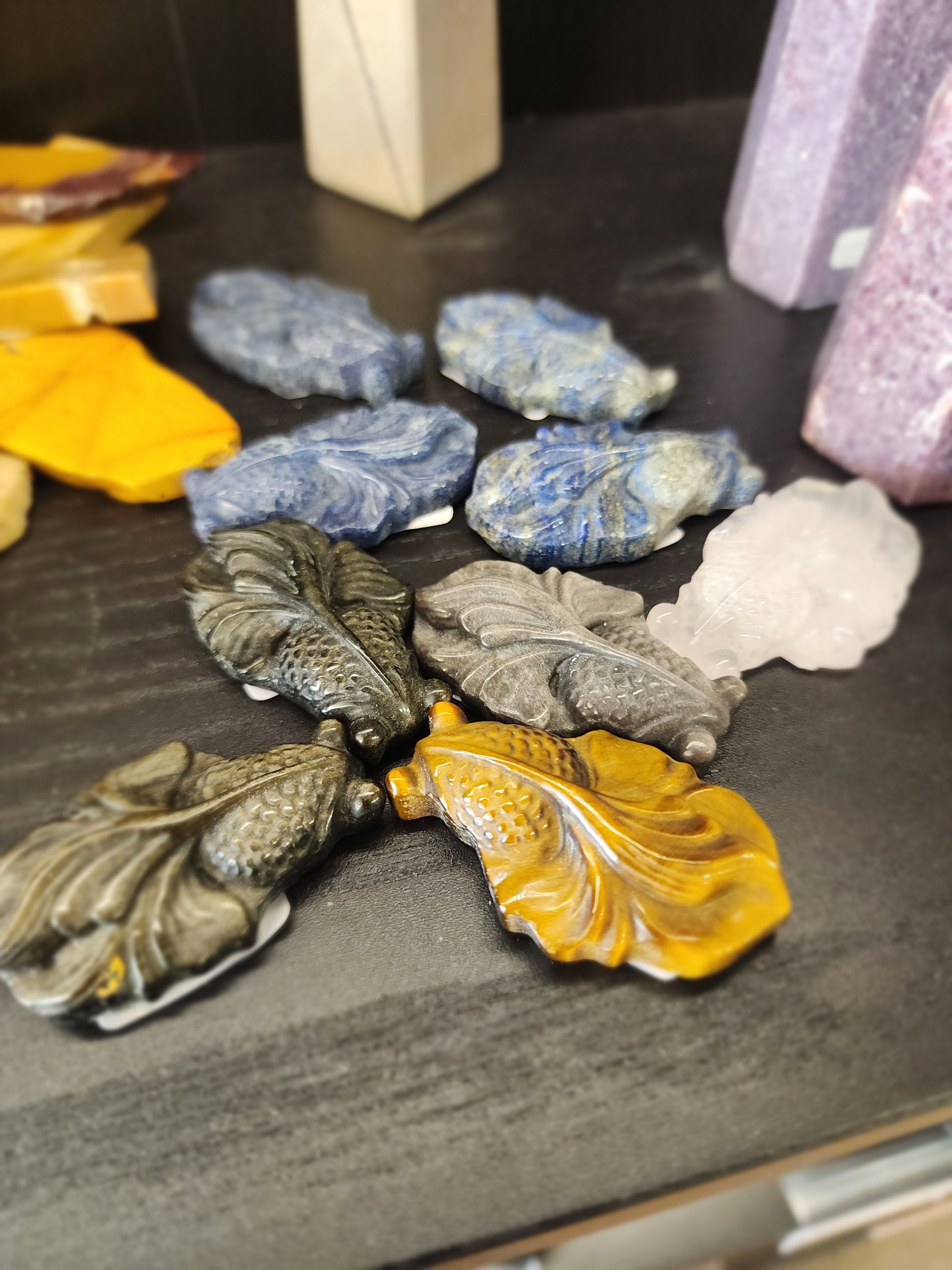 🐟✨ Crystal Koi Collection (2’’) – Abundance Transformation & Good Fortune! 💎 - Carvings