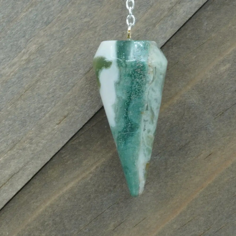 CRYSTAL PENDULUM - Jasper - Pendulums & Mats