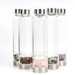 Crystal Water Bottles - Assorted Stone Choices - Caribean Calcite - Crystal Water Bottles