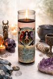 Triple Goddess Ritual Jar Candle by Vrinda (8