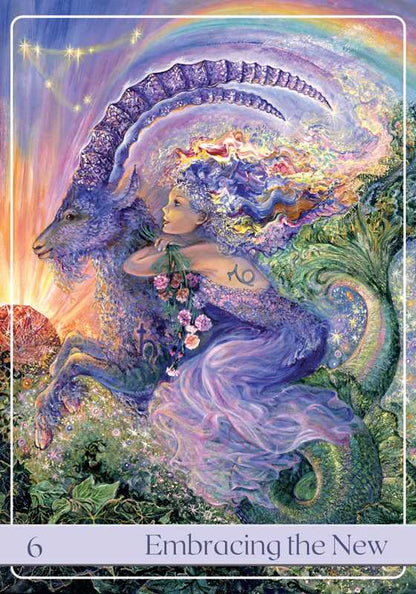 Angelic Vibrations Oracle by Josephine Wall: Flashcards; 128 pages / English