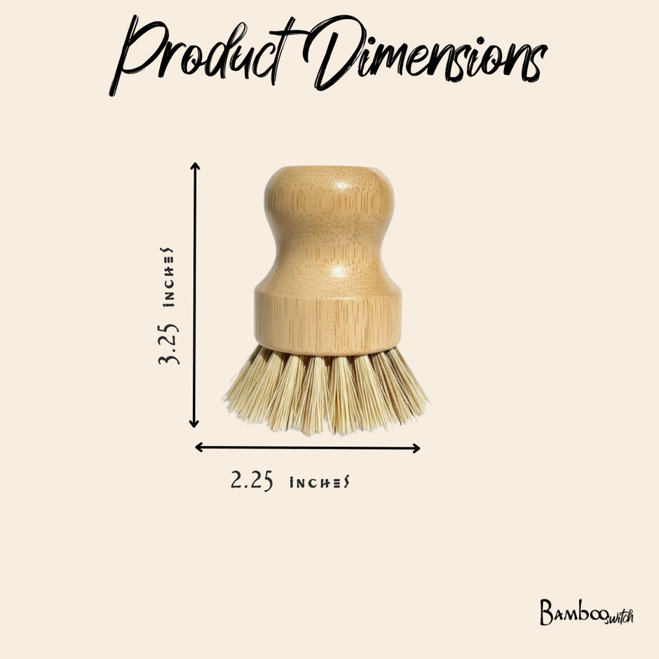 Bamboo Pot Scrubber | Kitchen