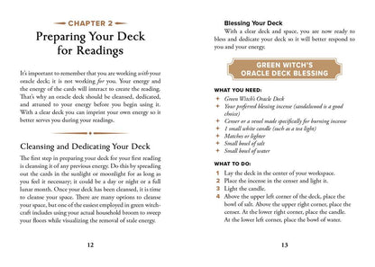 Green Witch's Oracle Deck by Arin Murphy-Hiscock – Flashcards Set, 100 Pages, English, Botanical Oracle Deck, Green Witchcraft, Nature Wisdom, Herbal Guidance, and Spiritual Growth