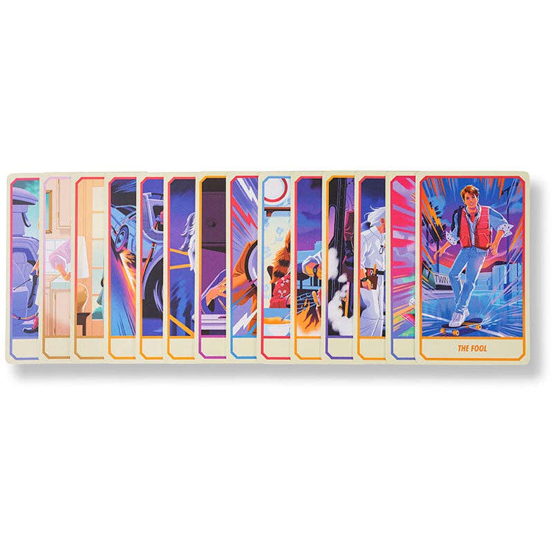 Back to the Future Tarot Deck and Guidebook (78 Cards and 128-Page Booklet) – Official Universal Studios Gift Set