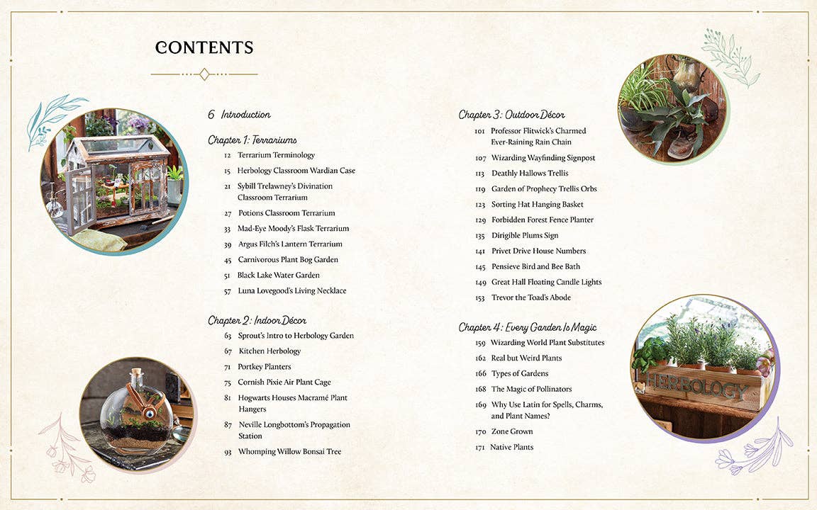 Harry Potter: Herbology Magic (Officially Licensed) – Gardening Tips, Terrariums, and Wizarding World Plant Projects
