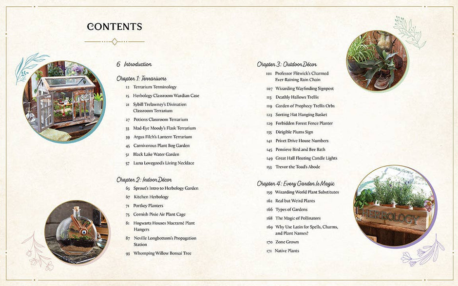 Harry Potter: Herbology Magic (Officially Licensed) – Gardening Tips, Terrariums, and Wizarding World Plant Projects