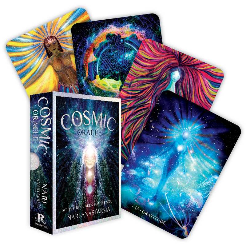 Cosmic Oracle by Nari Anastarsia: Flashcards; 96 pages / English