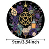 2pcs/Set Mysterious Witchcraft Totem Cup Coaster Set – 3.54