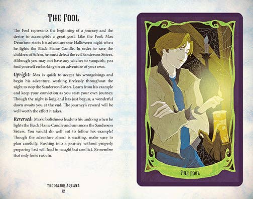 Hocus Pocus: The Official Tarot Deck and Guidebook (Officially Licensed, 78 Cards and 128-Page Guidebook) – Deluxe Gift Box Set