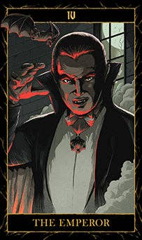 Universal Monsters Tarot Deck and Guidebook (Official, 78 Cards) – Classic Movie Monster Tarot in a Deluxe Collectible Box