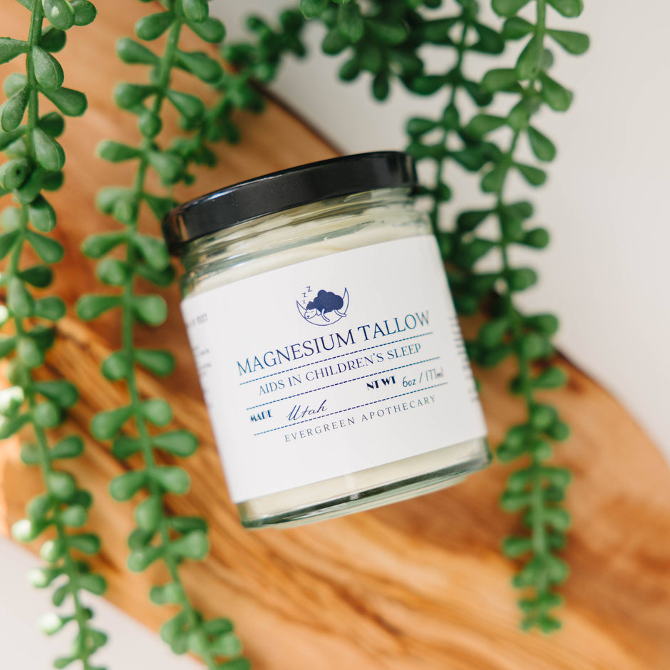 Magnesium Tallow for Kids, 4oz: