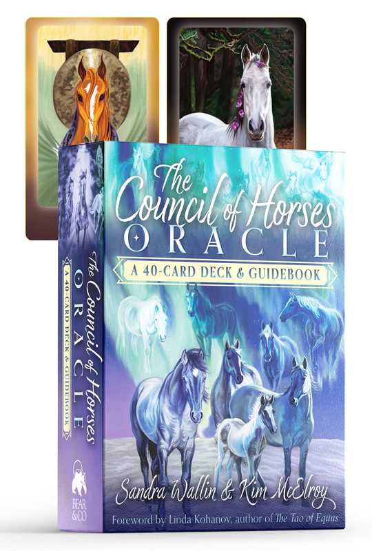 Council of Horses Oracle by Sandra Wallin: Flashcards; 192 pages / English